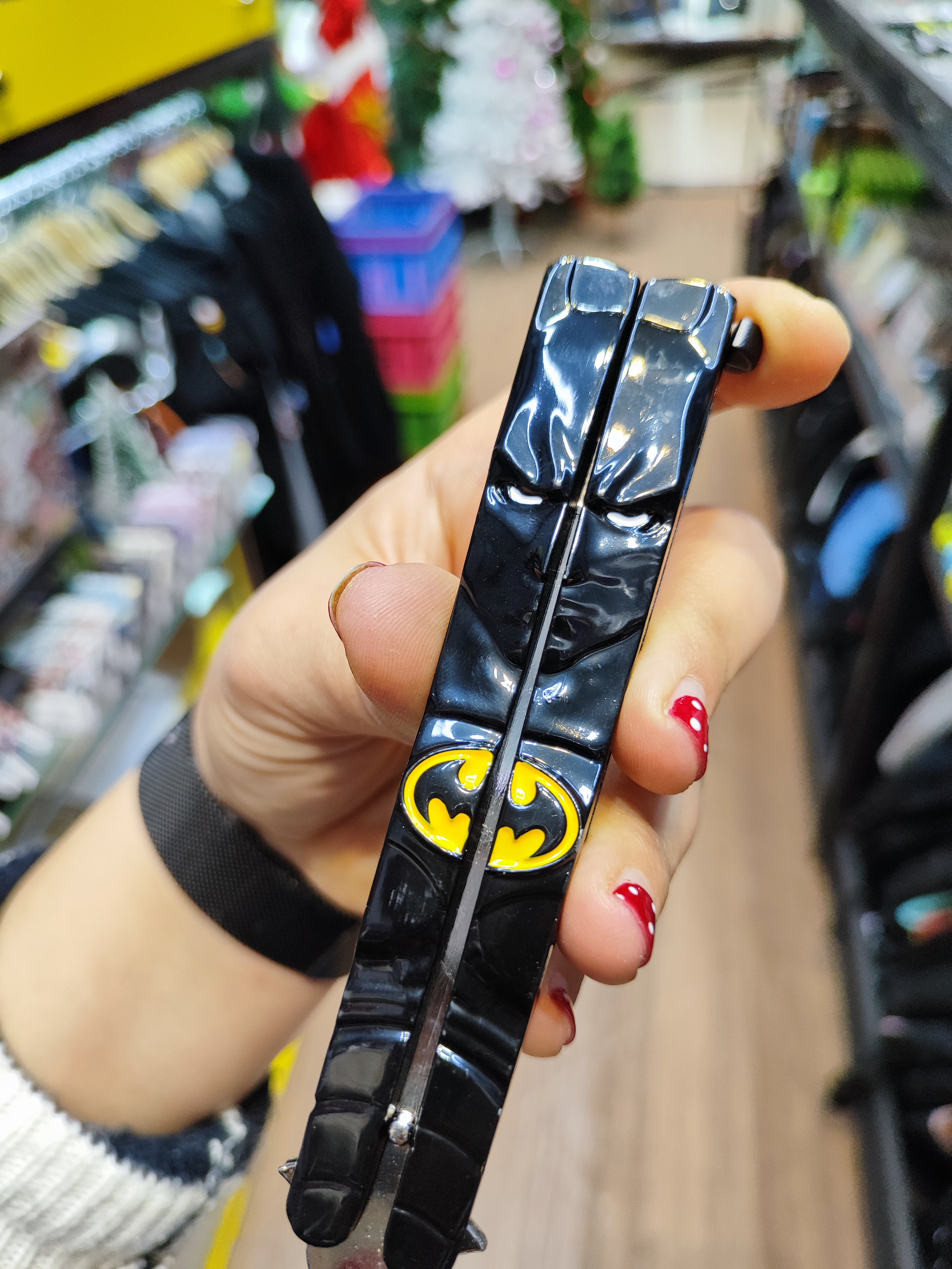 فیجت فلزی پروانه‌ای بتمن | باترفلای فیجت سنگین و خفن