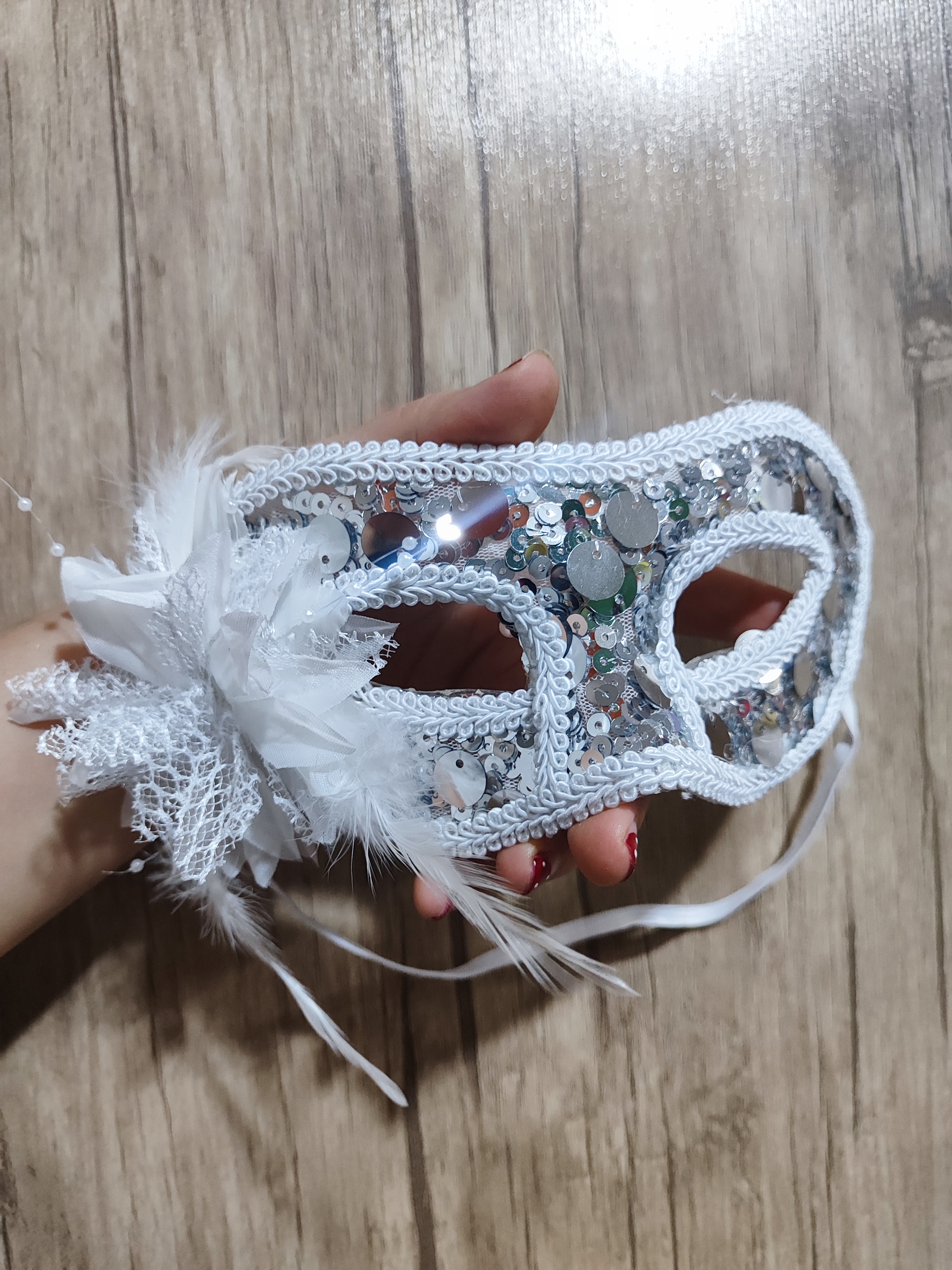 بالماسکه زنانه پر و گل‌دار مجلسی | مدل شیک و خاص مخصوص لباس شب