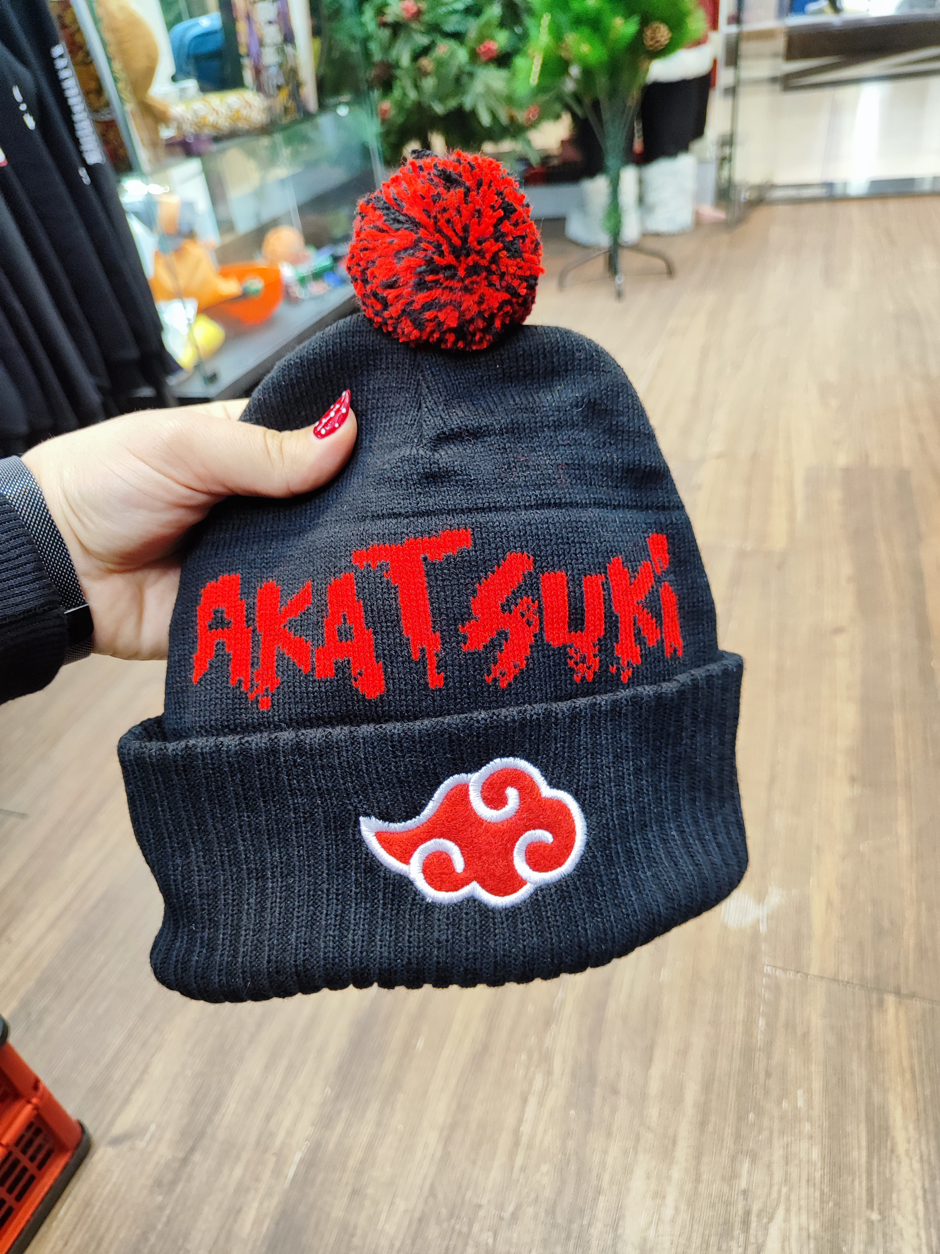 کلاه بافت زمستانه منگوله‌دار طرح ناروتو، ناسا، ونس و آتیش – گرم و اسپرت