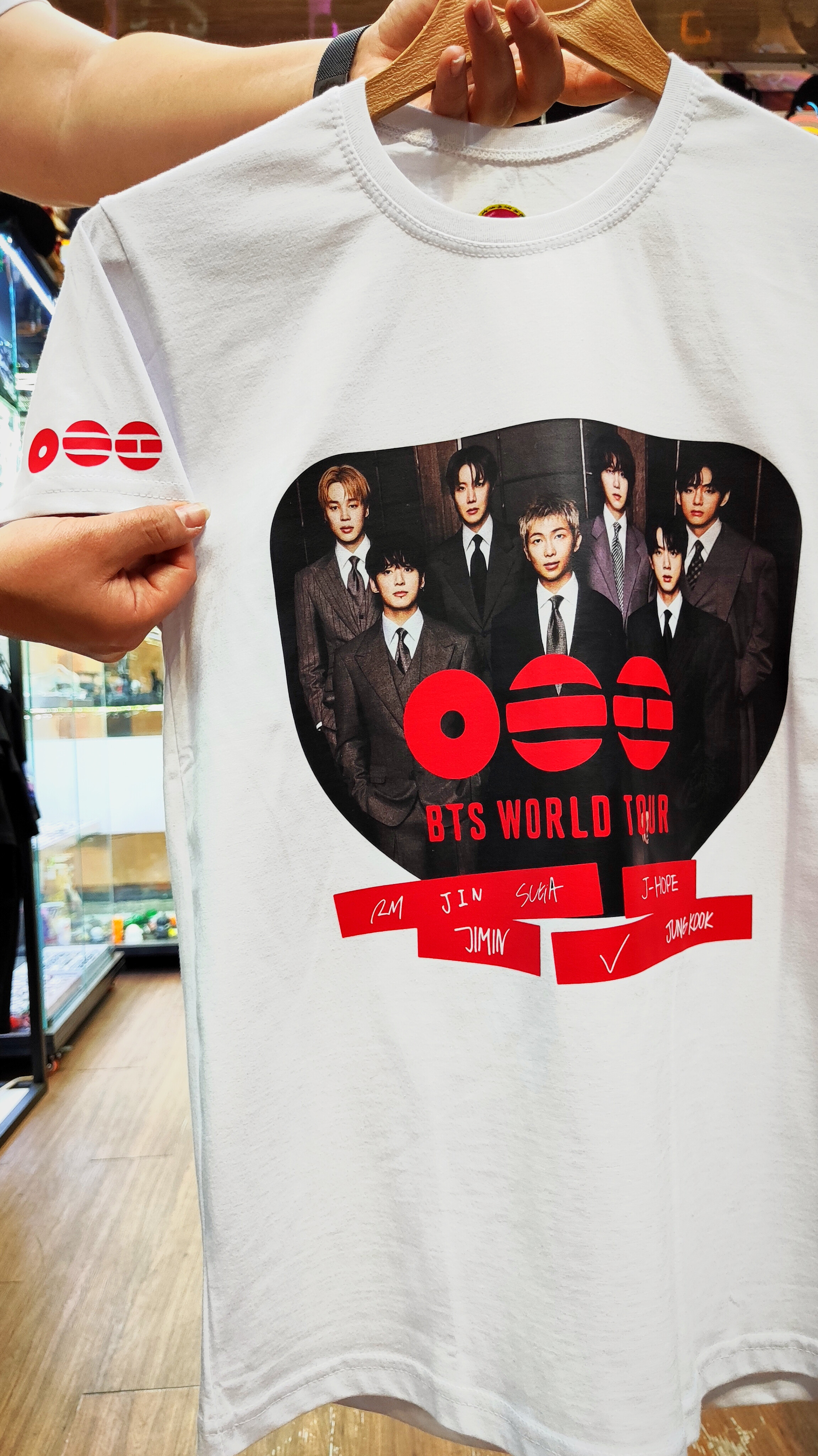 تیشرت BTS آلبوم ARIRANG 2026 | طرح اختصاصی قلقلک | سوپر نخ پنبه